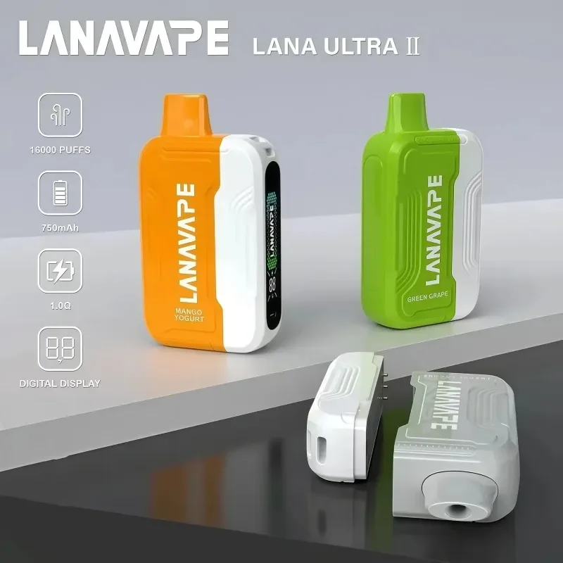 LANA Ultra II 16000口一次性 | 主機/煙彈現貨｜買三蛋送主機一隻｜LANAVAPE 台灣官網